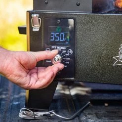 Cheap ⌛ Pit Boss Grills 256-sq in Black Pellet Grill 👏 -Deals Grills & Outdoor Cooking Store 41856924 scaled