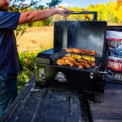 Cheap ⌛ Pit Boss Grills 256-sq in Black Pellet Grill 👏 -Deals Grills & Outdoor Cooking Store 41856928 scaled