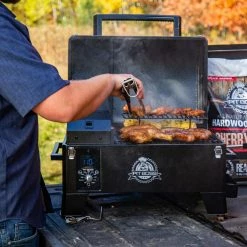 Cheap ⌛ Pit Boss Grills 256-sq in Black Pellet Grill 👏 -Deals Grills & Outdoor Cooking Store 41964597 scaled