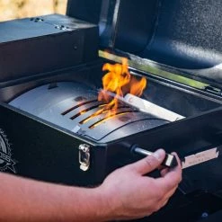 Cheap ⌛ Pit Boss Grills 256-sq in Black Pellet Grill 👏 -Deals Grills & Outdoor Cooking Store 41964598 scaled