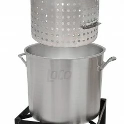 Hot Sale 😀 LoCo COOKERS Turkey Fryers, Cookers, & Pots Loco 60qt Boiling Kit with Twist and Steam/Sure Spark 🔥 -Deals Grills & Outdoor Cooking Store 42057279 scaled