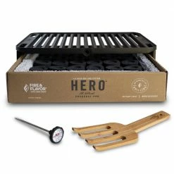 Best deal 🔔 Fire & Flavor Grills Hero Black Charcoal Grill ❤️