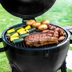 Buy 🧨 Char-Griller Grills AKORN; 20-in W Black Kamado Charcoal Grill 🔔 -Deals Grills & Outdoor Cooking Store 42691822