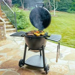 Buy 🧨 Char-Griller Grills AKORN; 20-in W Black Kamado Charcoal Grill 🔔 -Deals Grills & Outdoor Cooking Store 42691838