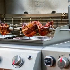 Flash Sale 👏 Weber Grilling Tools & Accessories 55.7-in Stainless Steel Grill Rotisserie ✨ -Deals Grills & Outdoor Cooking Store 42702556 scaled