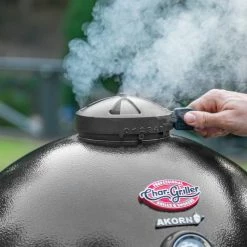 Buy 🧨 Char-Griller Grills AKORN; 20-in W Black Kamado Charcoal Grill 🔔 -Deals Grills & Outdoor Cooking Store 42704005