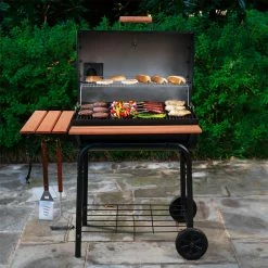 Buy 🎁 Char-Griller Grills Super Pro 30-in W Black Barrel Charcoal Grill ✔️ -Deals Grills & Outdoor Cooking Store 42916577