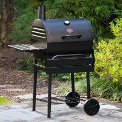 Top 10 🔥 Char-Griller Grills 23-in W Black Barrel Charcoal Grill 🌟 -Deals Grills & Outdoor Cooking Store 43062518