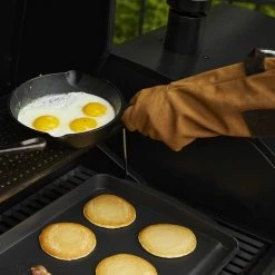 Buy 🎉 Pit Boss Grilling Tools & Accessories Brown Leather Grill Gloves 😀 -Deals Grills & Outdoor Cooking Store 43119403 scaled