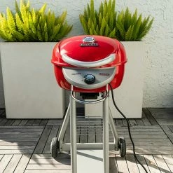 Discount 🧨 Char-Broil Grills Bistro 1750-Watt Red Infrared Electric Grill 🤩 -Deals Grills & Outdoor Cooking Store 43210216
