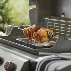 Cheap 👍 Weber Grilling Tools & Accessories 42.1-in Stainless Steel Grill Rotisserie ⭐ -Deals Grills & Outdoor Cooking Store 43251814 scaled