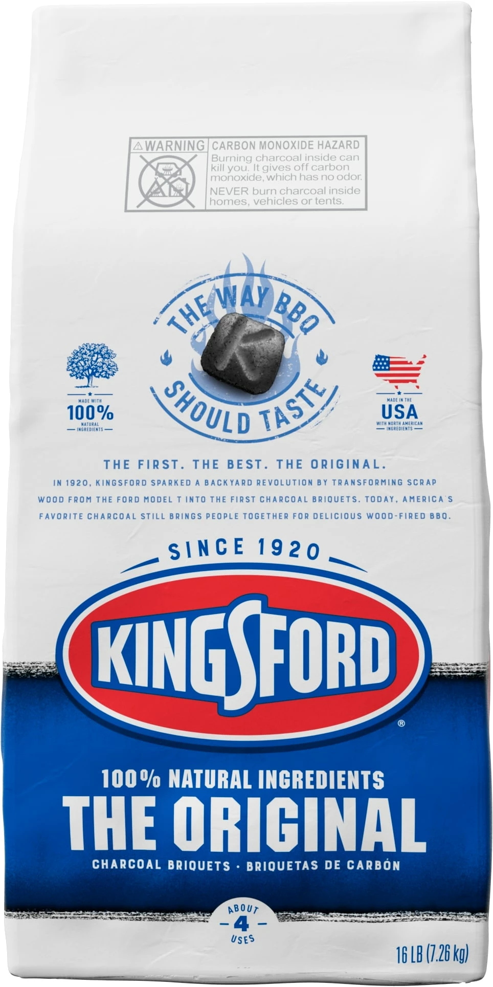 New ✔️ Kingsford Grilling Fuels 16-lb Charcoal Briquettes ✨ 1 New ✔️ Kingsford Grilling Fuels 16-lb Charcoal Briquettes ✨