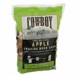 Hot Sale 🌟 Cowboy Charcoal Grilling Fuels Apple 180 Cubic Inch(Es) Wood Chips ✔️ -Deals Grills & Outdoor Cooking Store 43391331