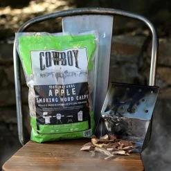 Hot Sale 🌟 Cowboy Charcoal Grilling Fuels Apple 180 Cubic Inch(Es) Wood Chips ✔️ -Deals Grills & Outdoor Cooking Store 43391333