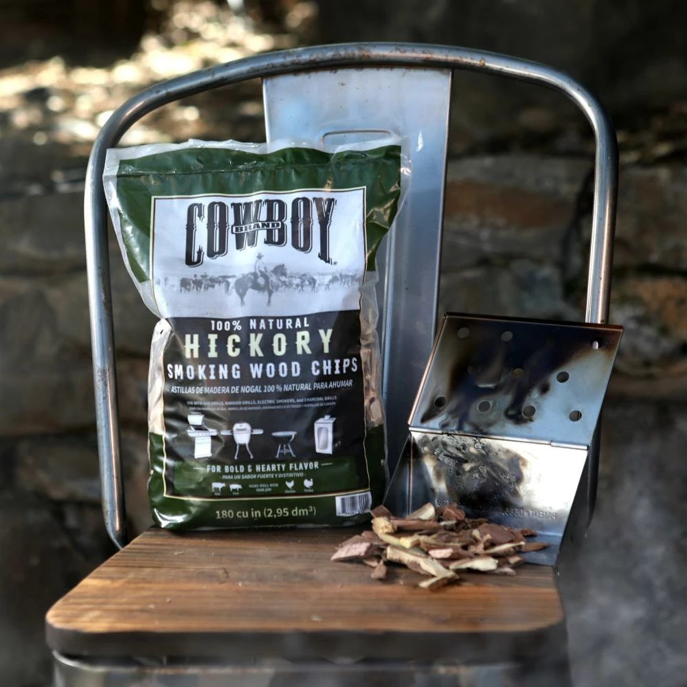 New ๐ Cowboy Charcoal Grilling Fuels Hickory 180 Cubic Inch(Es) Wood Chips ๐ 12 New ๐ Cowboy Charcoal Grilling Fuels Hickory 180 Cubic Inch(Es) Wood Chips ๐ - Image 12