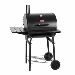 Top 10 🔥 Char-Griller Grills 23-in W Black Barrel Charcoal Grill 🌟 -Deals Grills & Outdoor Cooking Store 43456946