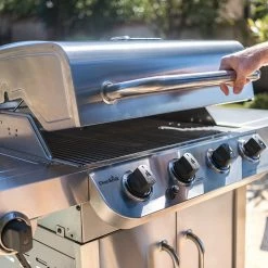 Best Sale 🤩 Char-Broil Grills Performance Stainless 4-Burner Liquid Propane Gas Grill with 1 Side Burner 😍 -Deals Grills & Outdoor Cooking Store 43465438