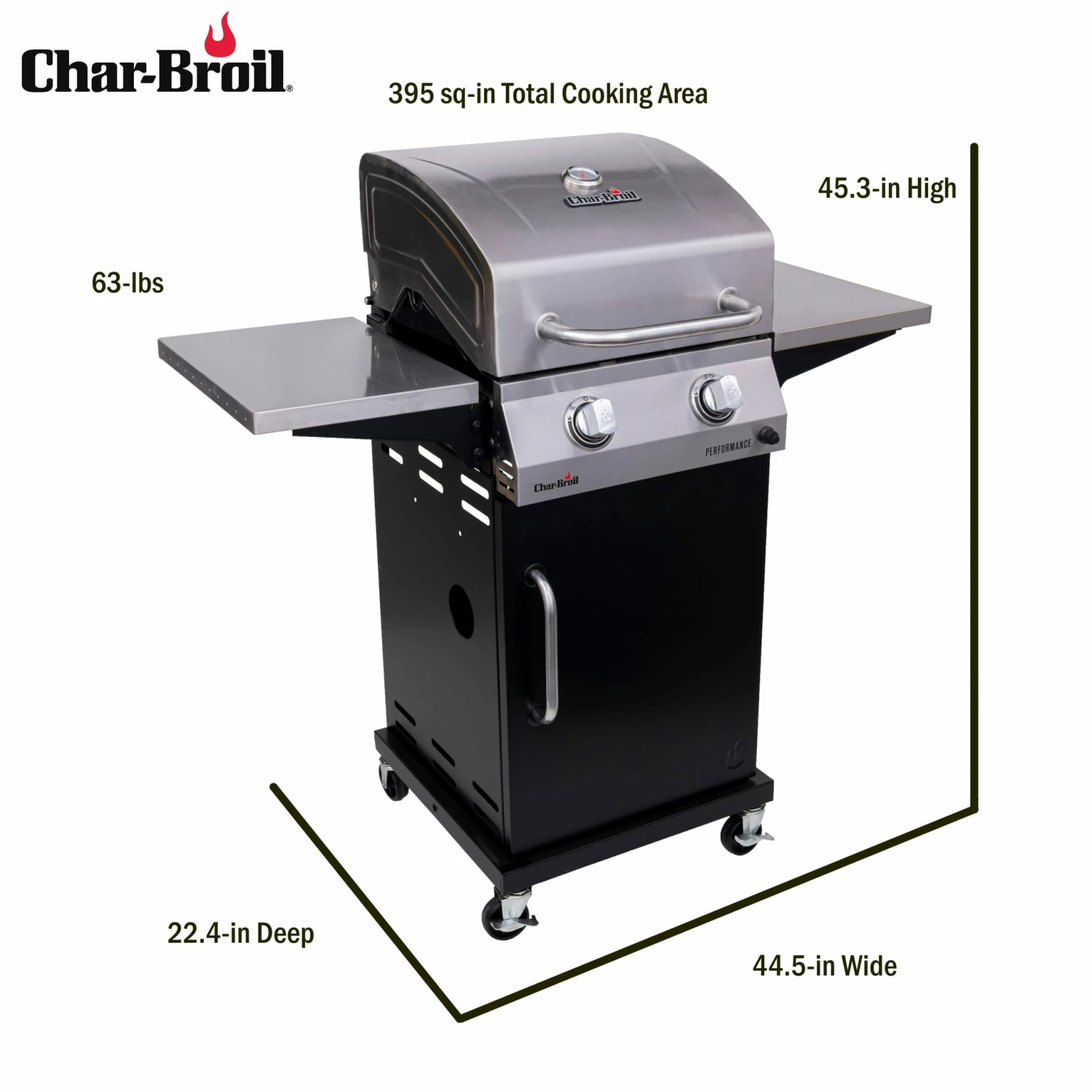 Best deal ๐ Char-Broil Grills Performance Black 2-Burner Liquid Propane Gas Grill ๐ 20 Best deal ๐ Char-Broil Grills Performance Black 2-Burner Liquid Propane Gas Grill ๐ - Image 20