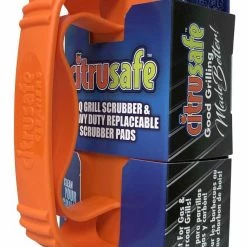 Brand new 🔥 Citrusafe Grilling Tools & Accessories Heavy Duty Grid Scrubber 👏 -Deals Grills & Outdoor Cooking Store 43491783