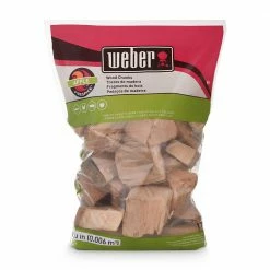 Best deal 👍 Weber Grilling Fuels Apple 4-lb Wood Chips 🔥