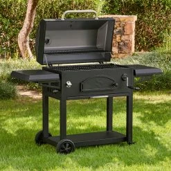 Best Pirce ✔️ Char-Griller Grills Legacy 33-in W Black Charcoal Grill 👍 -Deals Grills & Outdoor Cooking Store 43575123