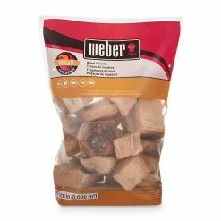 Hot Sale 🎁 Weber Grilling Fuels Wood Chunks 4-lb Wood Chips 🎁