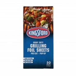 Flash Sale 🔥 Kingsford Grilling Tools & Accessories 50-Pack Aluminum Foil Non-Stick Grill Sheet(S) 🛒 -Deals Grills & Outdoor Cooking Store 43649727 scaled