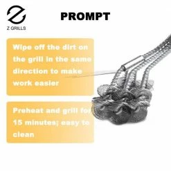 Outlet ⌛ Z GRILLS Grilling Tools & Accessories Plastic 16.3-in Grill Brush 😀 -Deals Grills & Outdoor Cooking Store 44003788