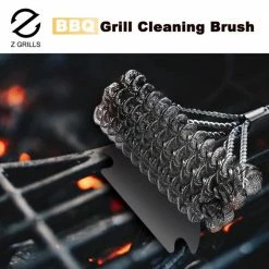 Outlet ⌛ Z GRILLS Grilling Tools & Accessories Plastic 16.3-in Grill Brush 😀 -Deals Grills & Outdoor Cooking Store 44003800
