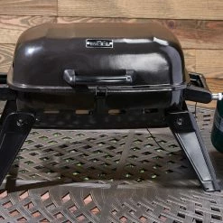 Brand new 👍 Mr. Bar-B-Q Grills Portable LP gas grill Black/Powder Coated 10000-BTU 178-sq in Portable Gas Grill ⭐ -Deals Grills & Outdoor Cooking Store 44018133
