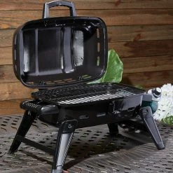 Brand new 👍 Mr. Bar-B-Q Grills Portable LP gas grill Black/Powder Coated 10000-BTU 178-sq in Portable Gas Grill ⭐ -Deals Grills & Outdoor Cooking Store 44018135
