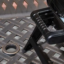 Brand new 👍 Mr. Bar-B-Q Grills Portable LP gas grill Black/Powder Coated 10000-BTU 178-sq in Portable Gas Grill ⭐ -Deals Grills & Outdoor Cooking Store 44018141