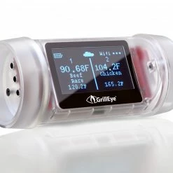 Wholesale 👍 GrillEye Grill Replacement Parts Max Square Grill Thermometer ✨