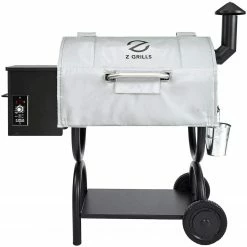 Flash Sale 🎁 Z GRILLS Grilling Tools & Accessories 550b 41.8-in W x 28.9-in H Silver Charcoal Grill Cover 🔔