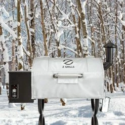 Flash Sale 🎁 Z GRILLS Grilling Tools & Accessories 550b 41.8-in W x 28.9-in H Silver Charcoal Grill Cover 🔔 -Deals Grills & Outdoor Cooking Store 44127974