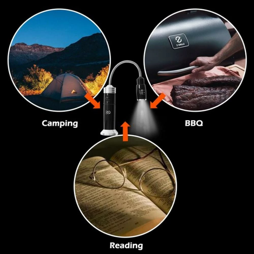 Budget ❤️ Z GRILLS Grilling Tools & Accessories BBQ Grill LED Light Outdoor Bright Lamp Magnetic Base with Case 2PCS 🧨 5 Budget ❤️ Z GRILLS Grilling Tools & Accessories BBQ Grill LED Light Outdoor Bright Lamp Magnetic Base with Case 2PCS 🧨 - Image 5