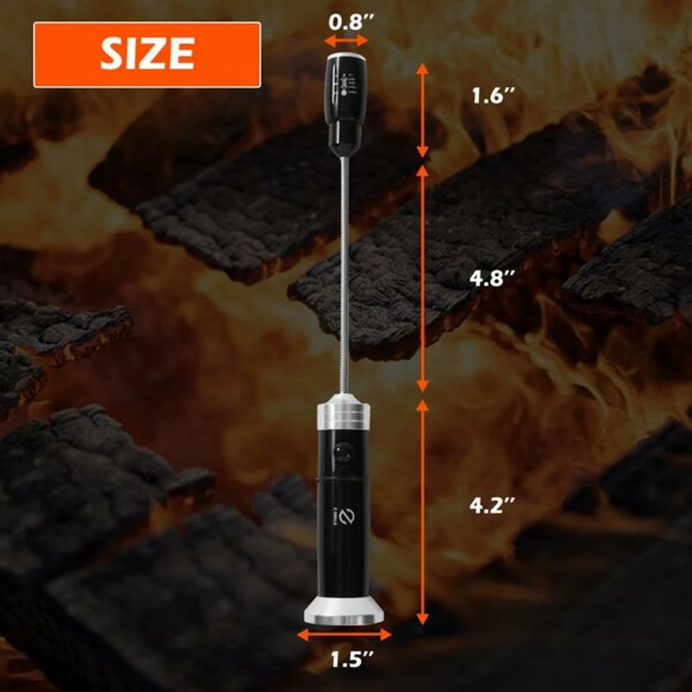 Budget ❤️ Z GRILLS Grilling Tools & Accessories BBQ Grill LED Light Outdoor Bright Lamp Magnetic Base with Case 2PCS 🧨 2 Budget ❤️ Z GRILLS Grilling Tools & Accessories BBQ Grill LED Light Outdoor Bright Lamp Magnetic Base with Case 2PCS 🧨 - Image 2