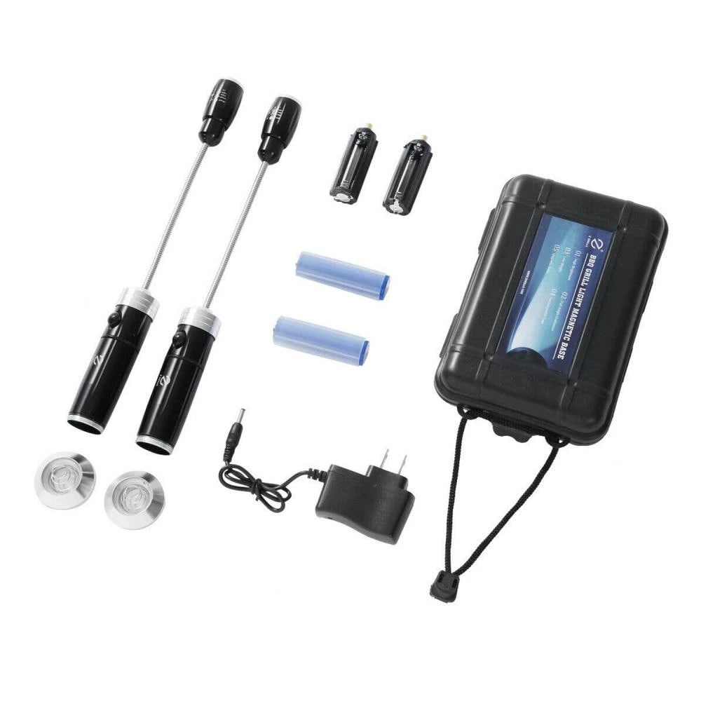 Budget ❤️ Z GRILLS Grilling Tools & Accessories BBQ Grill LED Light Outdoor Bright Lamp Magnetic Base with Case 2PCS 🧨 1 Budget ❤️ Z GRILLS Grilling Tools & Accessories BBQ Grill LED Light Outdoor Bright Lamp Magnetic Base with Case 2PCS 🧨