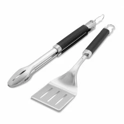 Buy ๐งจ Weber Grilling Tools & Accessories Precision Grill Tongs and Spatula Set ๐
