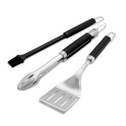 New ✔️ Weber Grilling Tools & Accessories Precision 3-Piece Grill Tool Set 🎉