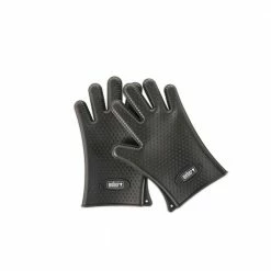 Discount 🤩 Weber Grilling Tools & Accessories 2-Pack Black Silicone Grill Gloves 🧨 -Deals Grills & Outdoor Cooking Store 44191074