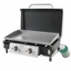 Cheapest ✔️ Blue Rhino Grills Blue Rhino Razor 2-Burner Portable LP Gas Griddle with Lid ✨