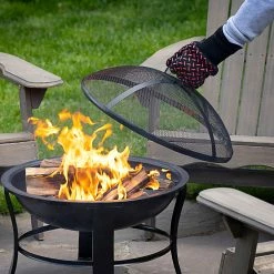 New ✨ Blue Rhino Grilling Tools & Accessories Black and Red Aramid Fiber Fire-retardant Grill Gloves ⌛ -Deals Grills & Outdoor Cooking Store 44373088