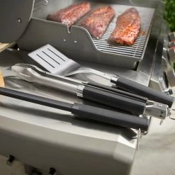 New ✔️ Weber Grilling Tools & Accessories Precision 3-Piece Grill Tool Set 🎉 -Deals Grills & Outdoor Cooking Store 44419353 scaled