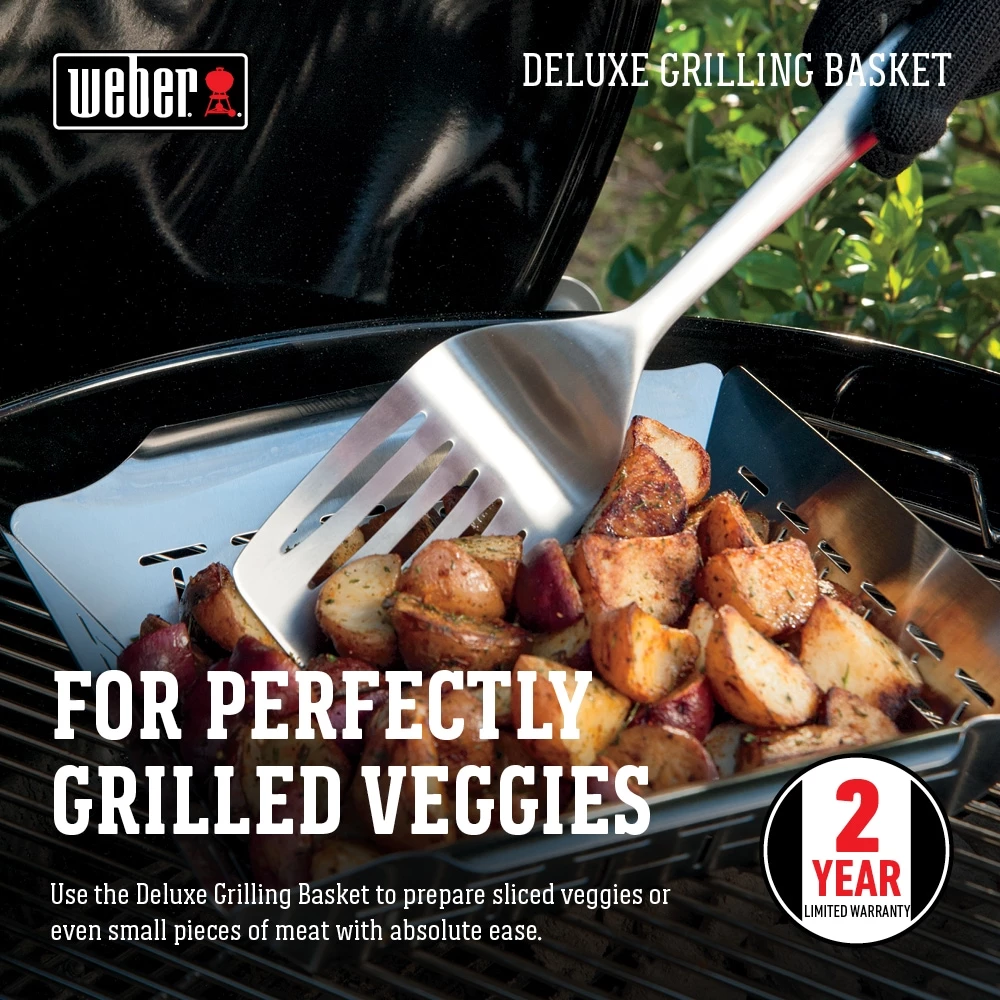 Top 10 🔥 Weber Grilling Tools & Accessories Stainless Steel Grill Basket 🌟 6 Top 10 🔥 Weber Grilling Tools & Accessories Stainless Steel Grill Basket 🌟 - Image 6