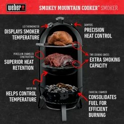 Cheapest ๐ฅ Weber Smokers Smokey Mountain Cooker Smoker 14" ๐ 17 Cheapest ๐ฅ Weber Smokers Smokey Mountain Cooker Smoker 14" ๐ -Deals Grills & Outdoor Cooking Store 44643365
