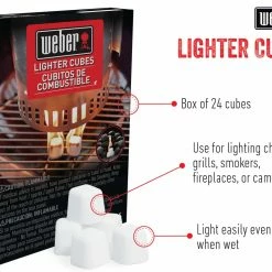 Hot Sale 👍 Weber Grilling Fuels 12-Pack Starter 💯 -Deals Grills & Outdoor Cooking Store 44772647