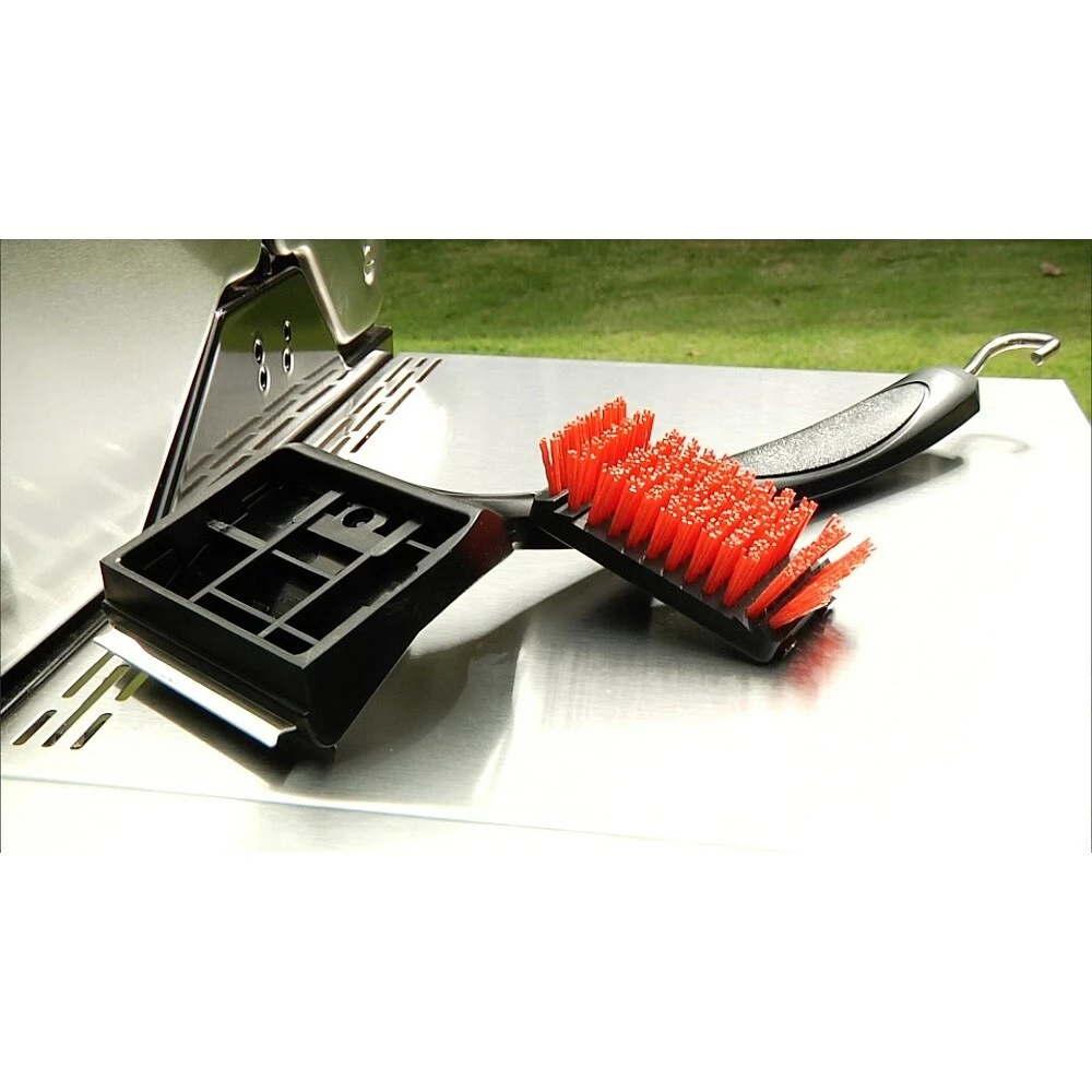Wholesale ✨ Char-Broil Grilling Tools & Accessories Safer Nylon Plastic 18.75-in Grill Brush 🔔 4 Wholesale ✨ Char-Broil Grilling Tools & Accessories Safer Nylon Plastic 18.75-in Grill Brush 🔔 - Image 4