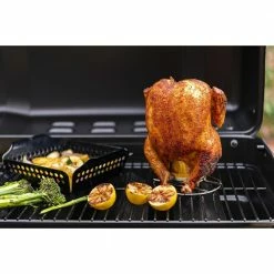 Wholesale 🔥 Char-Broil Grilling Tools & Accessories Stainless Steel Non-Stick Beer Can Chicken Rack ❤️ -Deals Grills & Outdoor Cooking Store 44903450