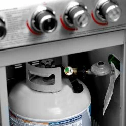 Flash Sale 💯 Blue Rhino Grilling Fuels Brass Propane Fuel Level 🎉 -Deals Grills & Outdoor Cooking Store 44911309